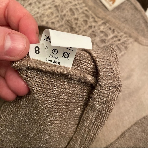 Arachne linen tunic long sleeve - Picture 7 of 8